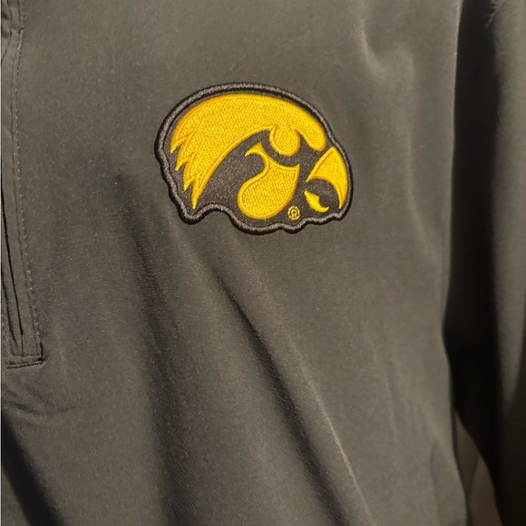 Iowa Hawkeyes Quarter Zip with Hood - Picture 2 of 3